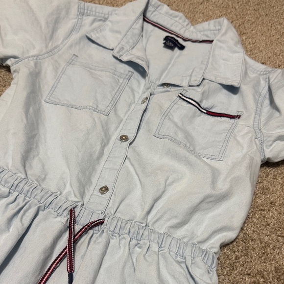 Tommy Hilfiger Light Blue girls Dress - Picture 3 of 3